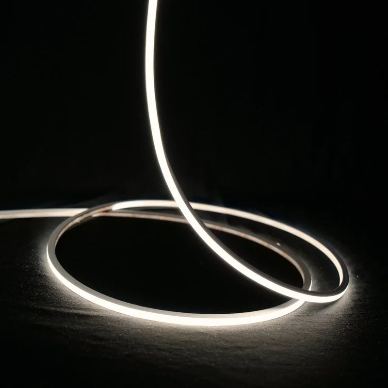 Natural White Neon Flex 4000K 24V Top Bending 10x6mm IP65 Waterproof 280LEDs/m