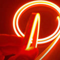 Mini Orange LED Neon Flex 12V 6x12mm 120LED/m IP65 Waterproof 1cm Cut - ATOM LED
