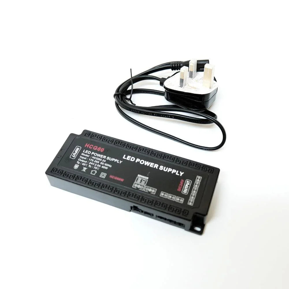 24V Plug & Play Multiport Driver Power Adapter 60W | ATOM LED