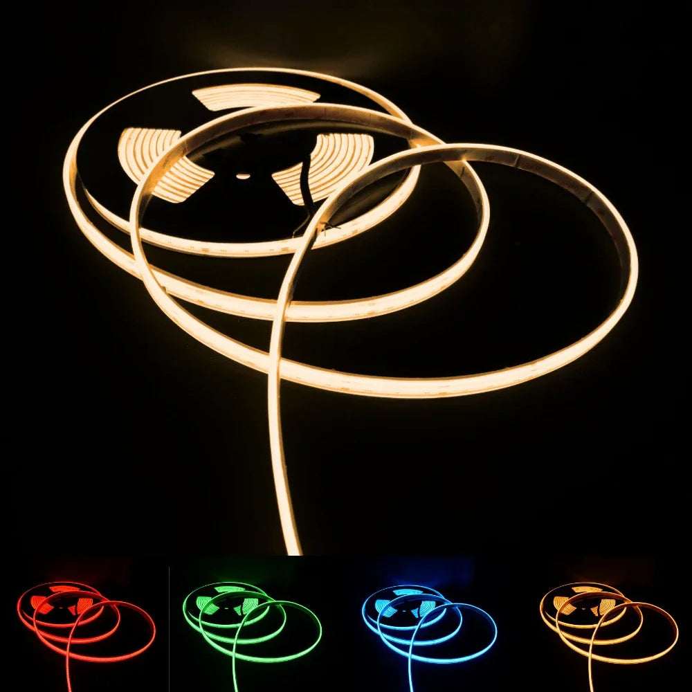 RGBW (3000K) COB LED Strip 24V IP20 non-Waterproof 784 LEDs/m