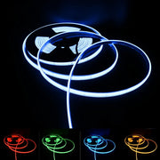RGB COB LED Strip 24V IP20 non-Waterproof 840 LEDs/m 10mm wide