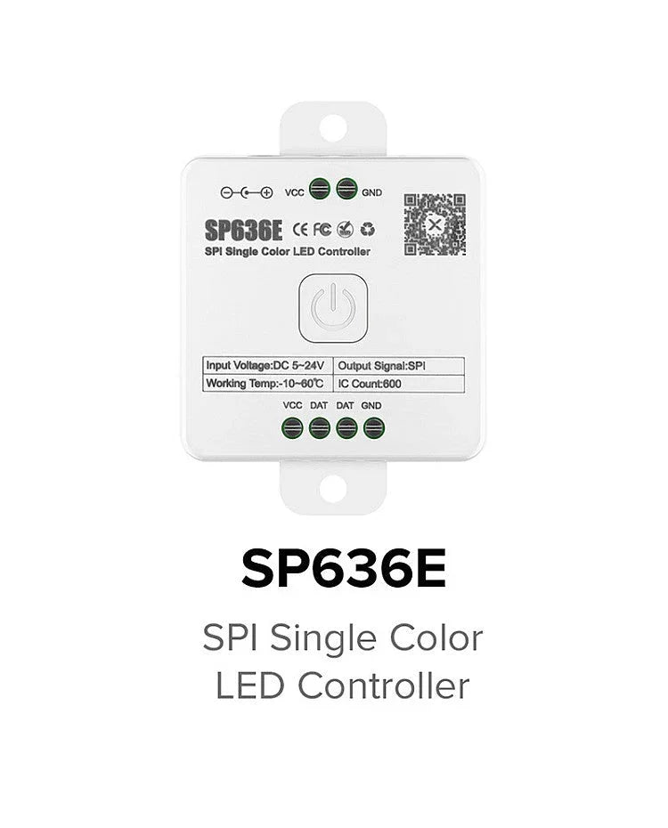 Remote for SP636E DC5-24V Addressable LED Strip Controller