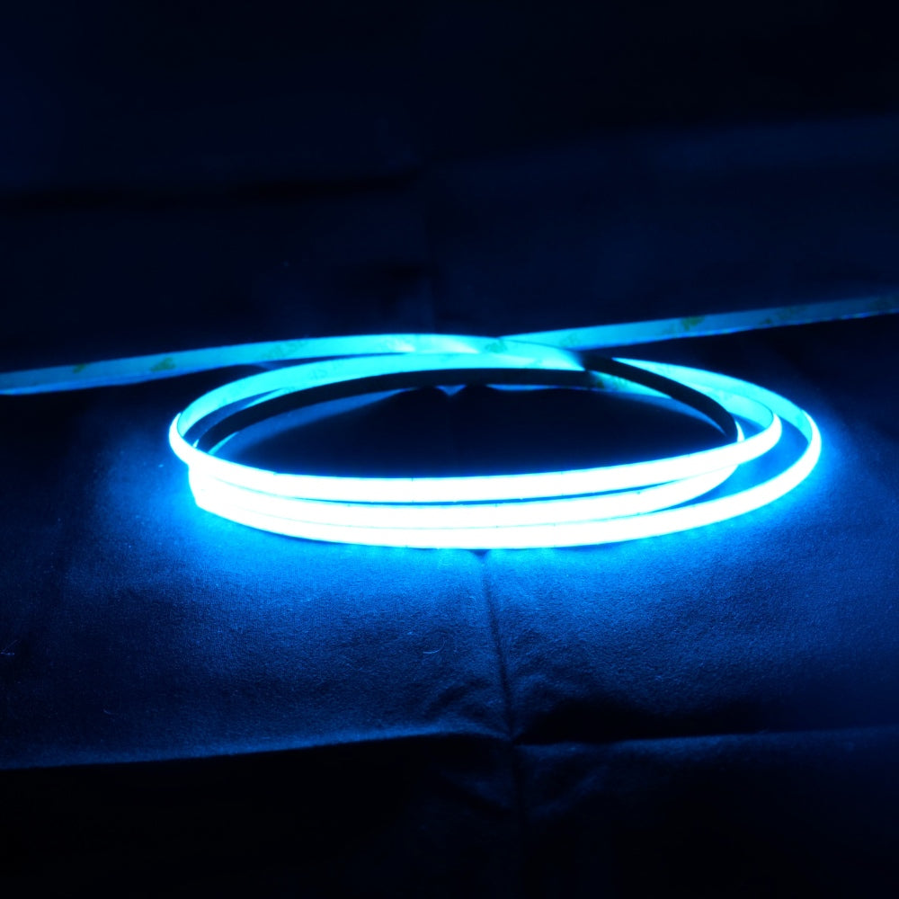 Slim RGB COB LED Strip 24V IP20 nonWaterproof 576 LEDs/m 5 Metre 5mm