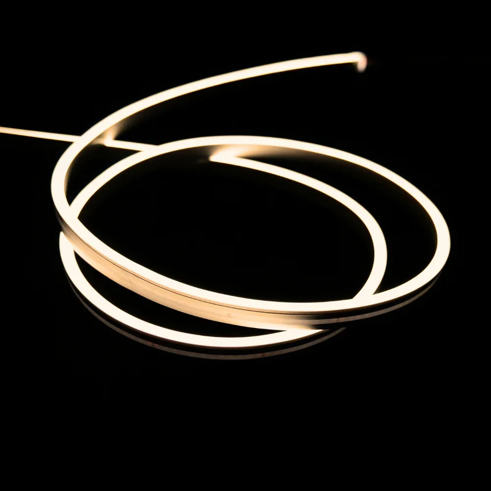 Mini Warm White Neon Flex 3000K 24V 6x12mm IP65 Waterproof 15m