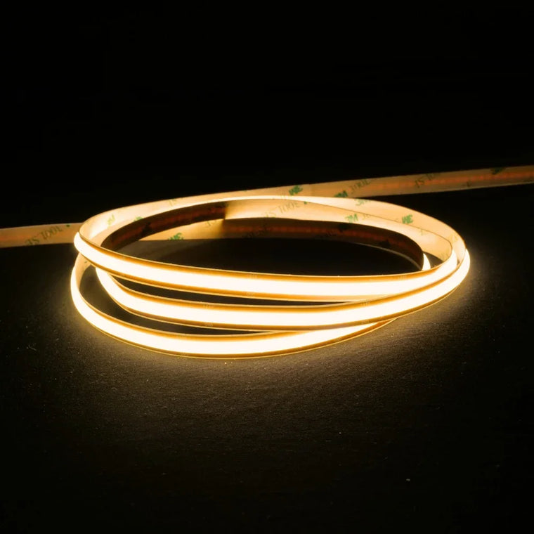 Warm White 3000K COB LED Strip 24V 480LEDs/m IP20 FreeCut