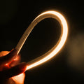 Warm White 2700K 10x10mm dual bend neon flex horizontal and vertical bending