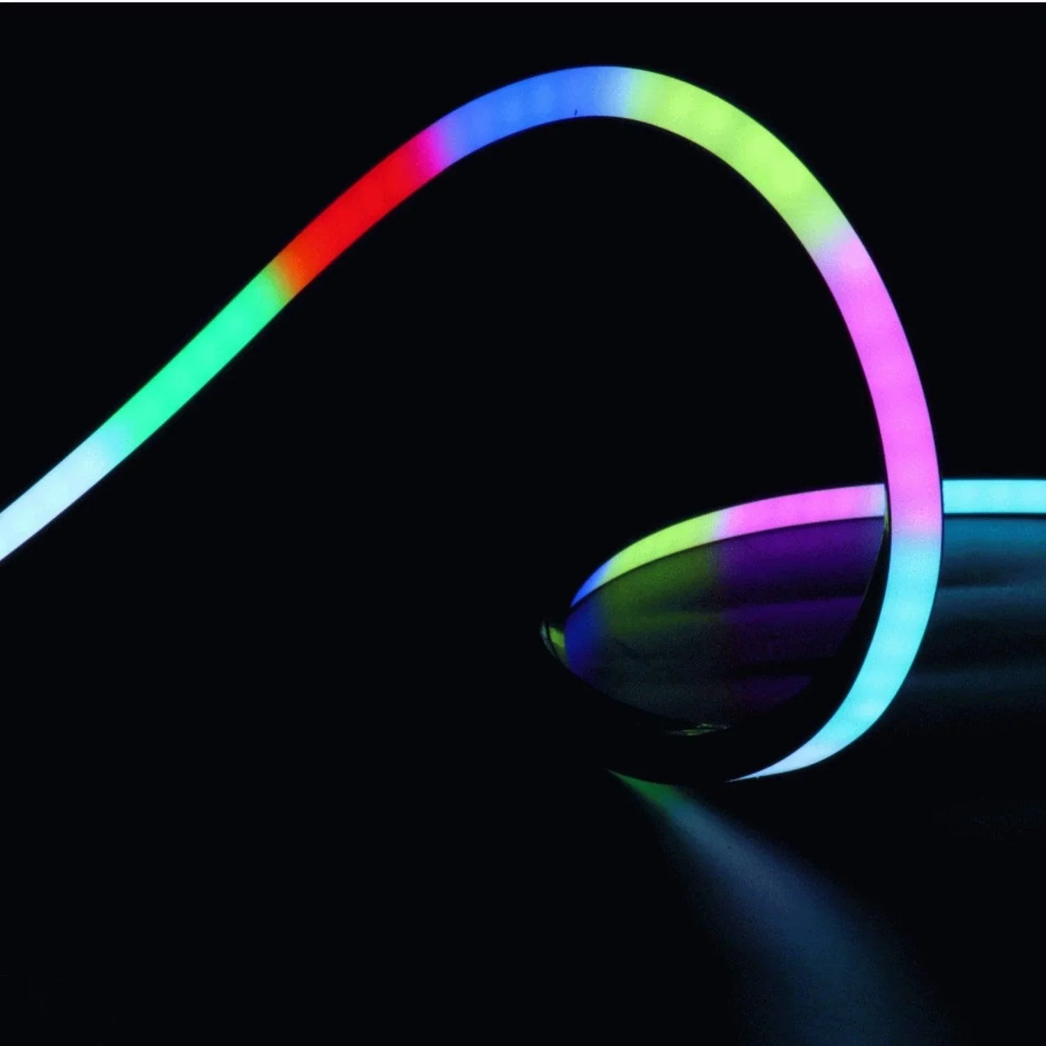 Digital Pixel RGB Neon Flex 24V Addressable 16x16mm IP67 Waterproof WS2811 10cm Cut