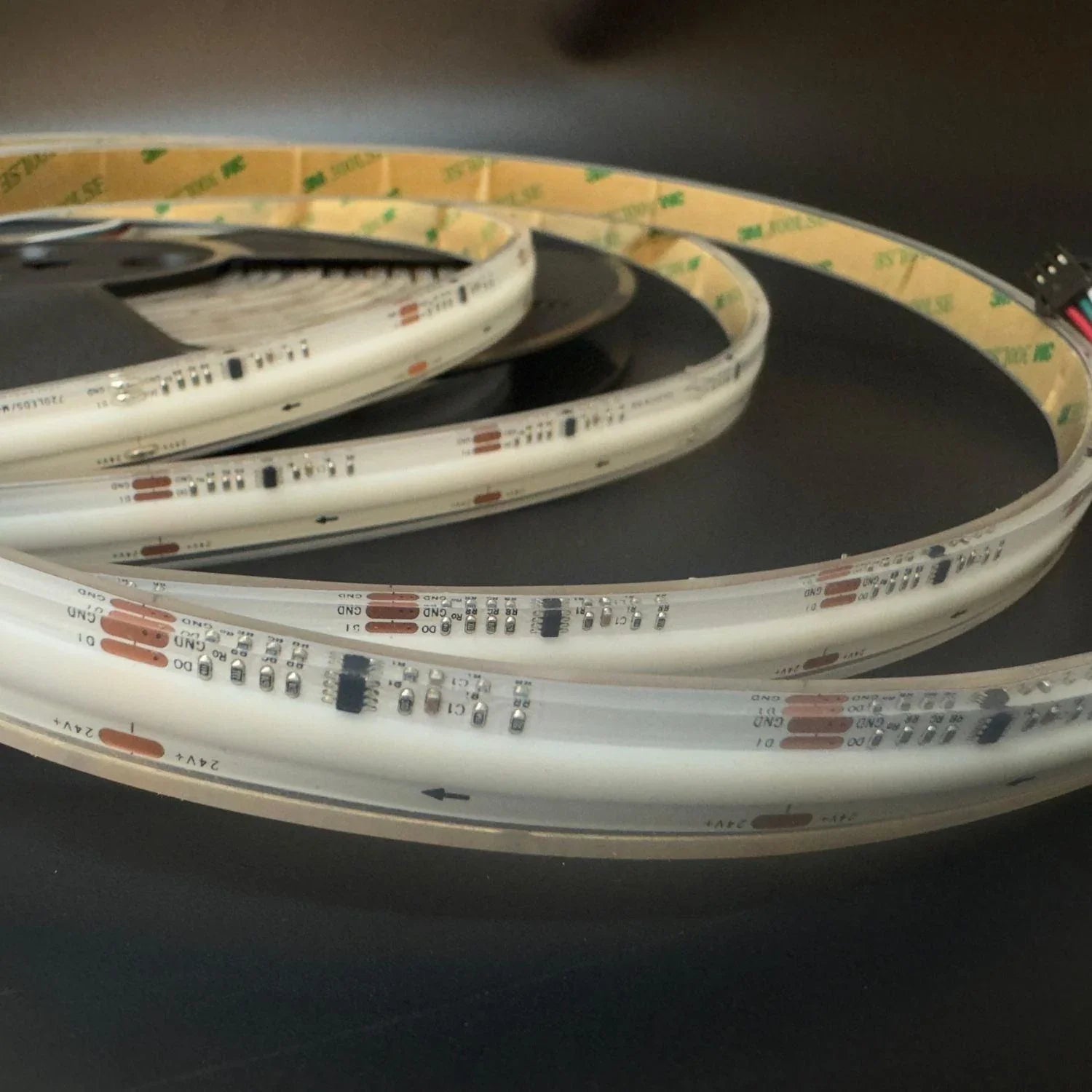 Digital Pixel COB RGB LED Strip 24V SPI P68 Waterproof 720 LEDs/m WS2811