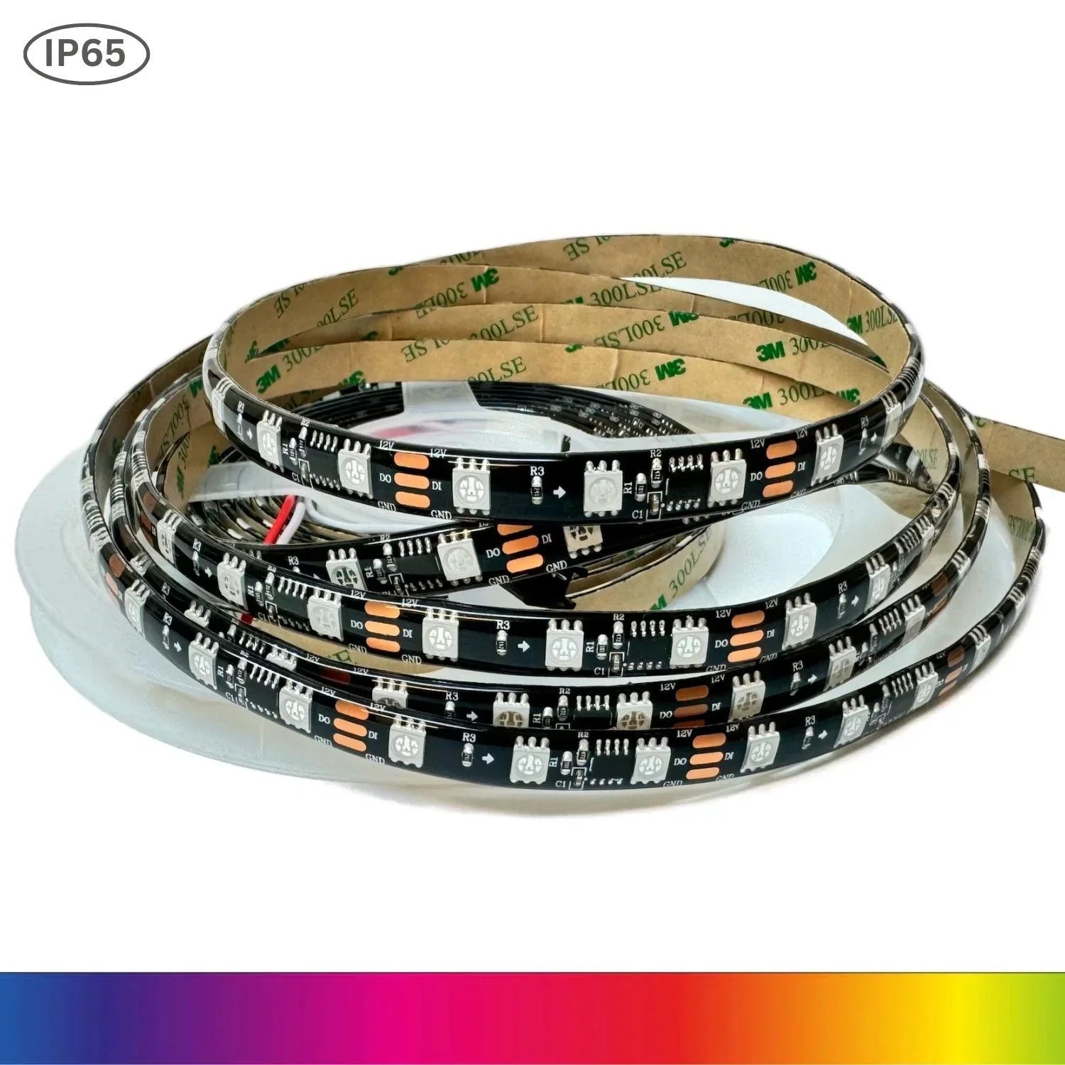 addressable rgb led strip 12v digital pixel rgb strip ws2811
