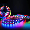 Digital Pixel RGB LED Strip 12V WS2811 Addressable 5050 60LED/m 5 Metre IP65 Waterproof - ATOM LED