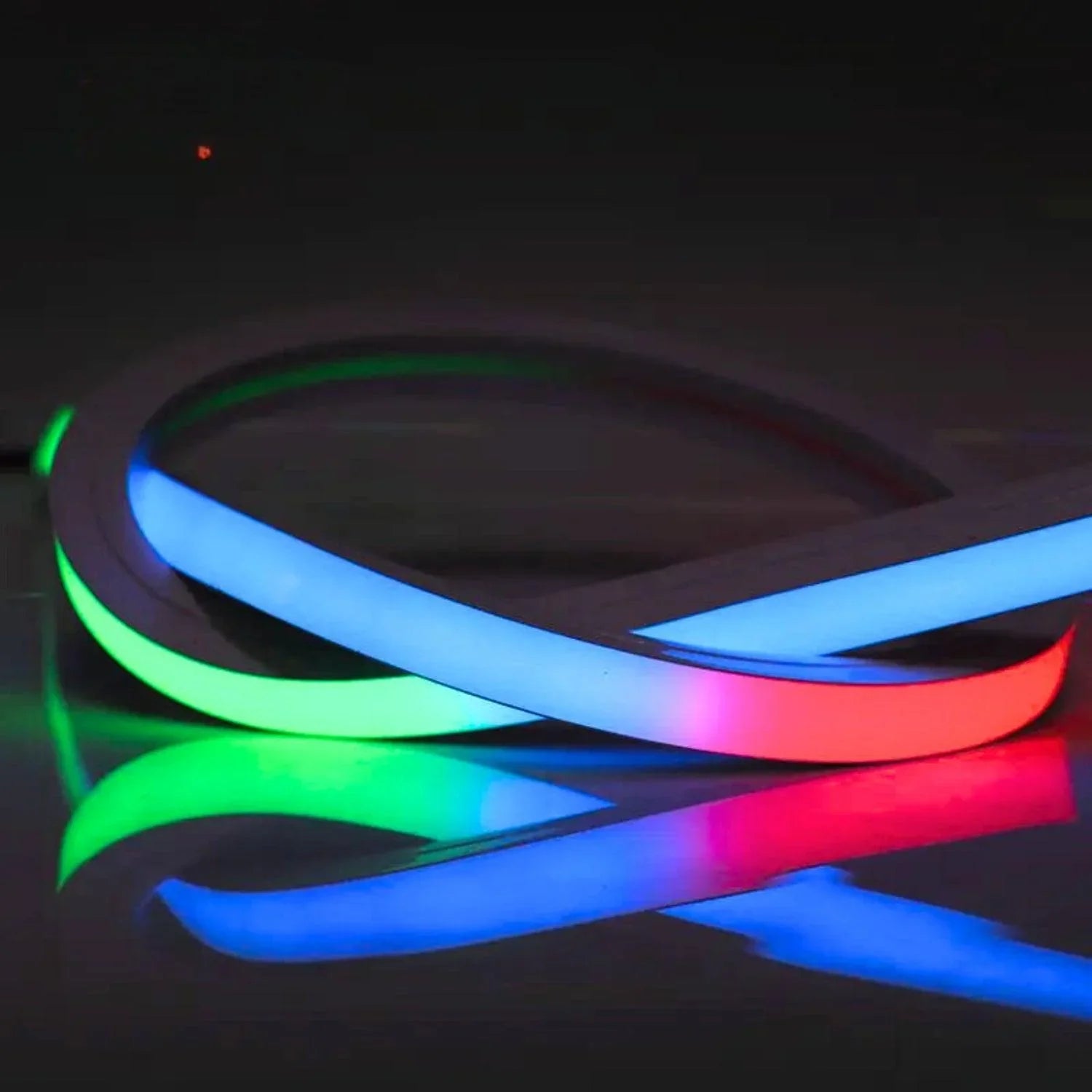 Digital Pixel RGB Neon Flex 24V Addressable 16x16mm IP67 Waterproof WS2811 10cm Cut