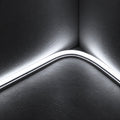 ATOM LED 8×16mm 220–240V cool white neon flex illuminating a curved inside corner