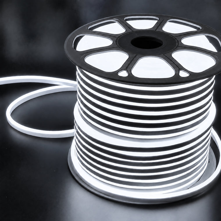 ATOM LED 8×16mm 220–240V cool white neon flex illuminated reel