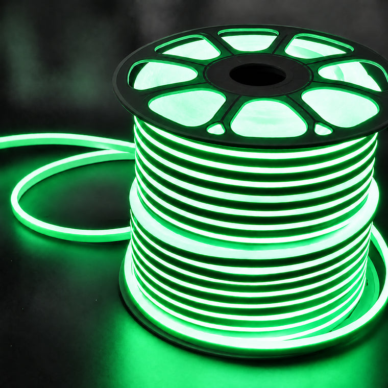 ATOM LED 8×16mm 220–240V green neon flex illuminated reel