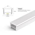 LED Neon Flex & LED Strip Silicone Cover Body Flexible Bendable 30x20mm - ATOM LED