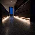 Kitchen plinth joinery lit with 10 x 6mm LED neon flex