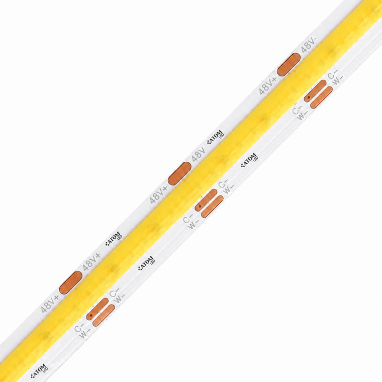 48V CCT LED strip three-wire C and W solder pads