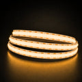 Warm White 2700K COB LED strip illuminated product reel