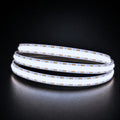 Cool White 6500K COB LED strip 24V 10mm 15m run lit reel