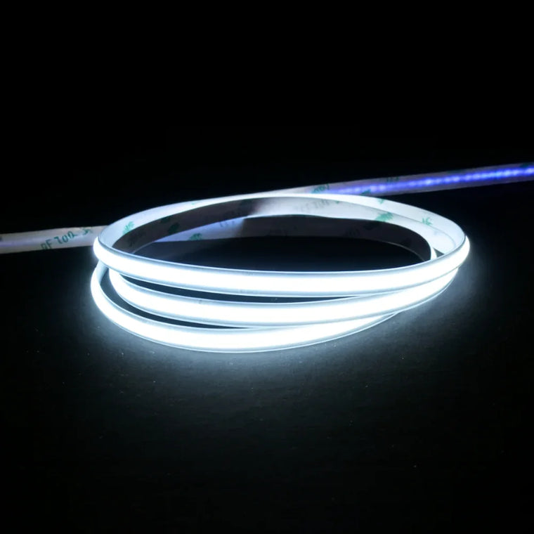 Cool White 6000K COB LED Strip 24V 480LEDs/m IP20 FreeCut