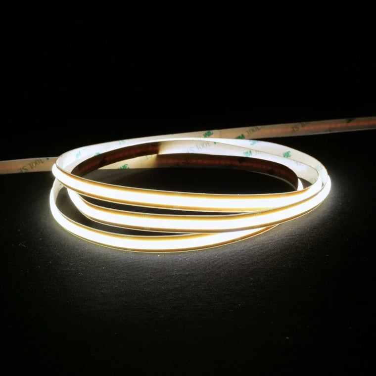 Natural White 4000K COB LED Strip 24V 480LEDs/m IP20 FreeCut