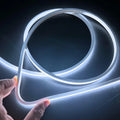 Cool White Neon Flex 6000K 24V Top Bending 10x6mm IP65 Waterproof 280LEDs/m - ATOM LED