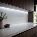 Daylight 5000K COB LED strip 48V 10mm 30m run under cabinet
