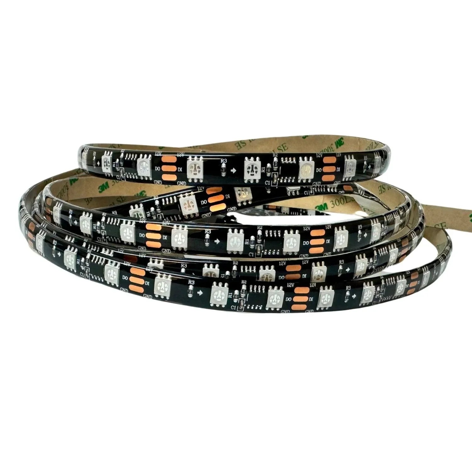 addressable rgb led strip 12v digital pixel rgb strip ws2811