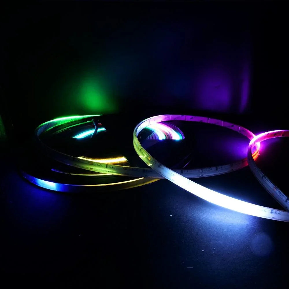 Digital Pixel SPI RGB COB Strip 24V IP20 720 LEDs/m WS2811 10mm Wide