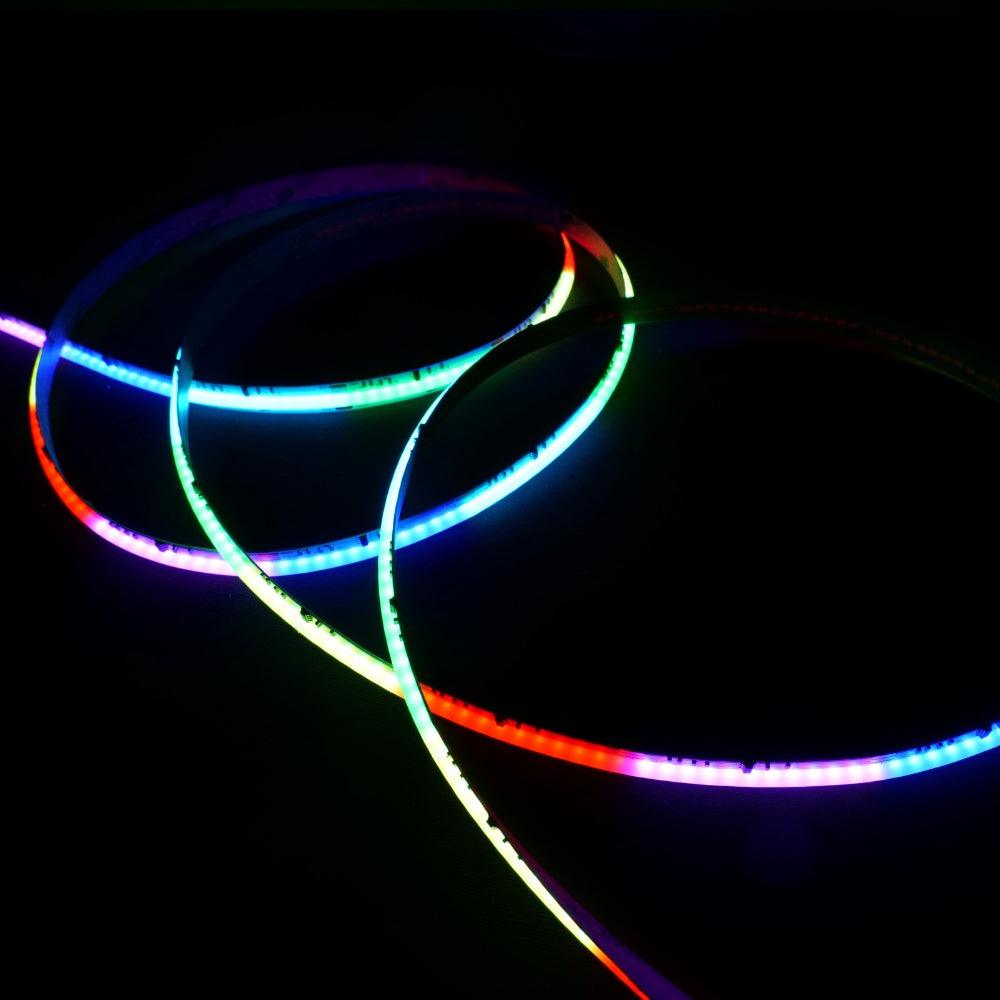 Digital Pixel RGB COB Strip 24V IP20 720 LEDs/m WS2811 10mm wide