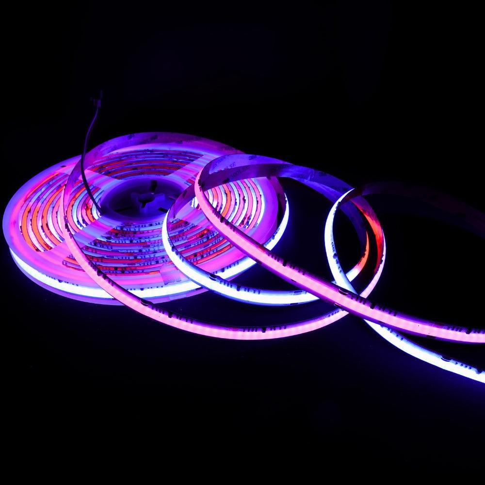 Digital Pixel SPI RGB COB Strip 24V IP20 720 LEDs/m WS2811 10mm Wide