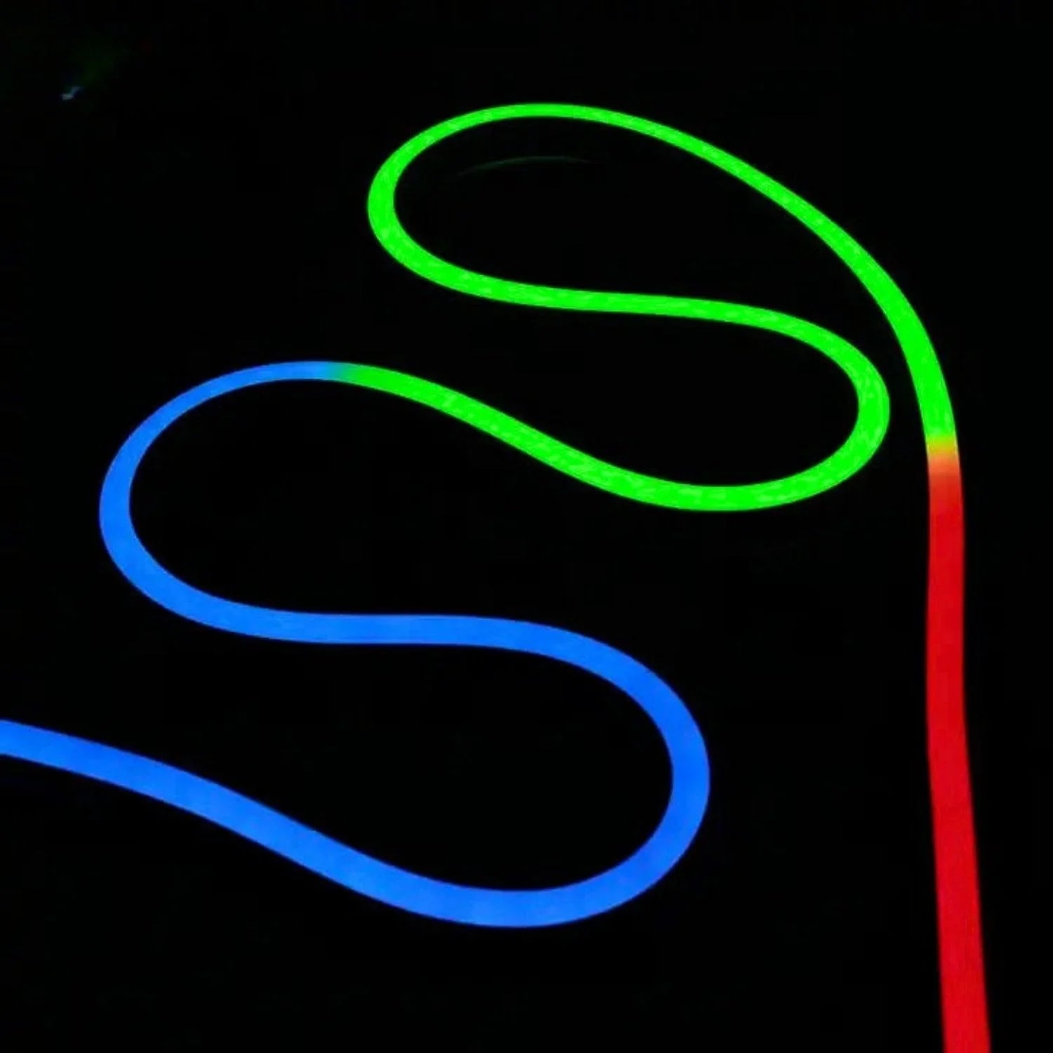 Addressable Digital Pixel RGB Neon Flex 24V 10x20mm IP67 Waterproof WS2811 — ATOM LED