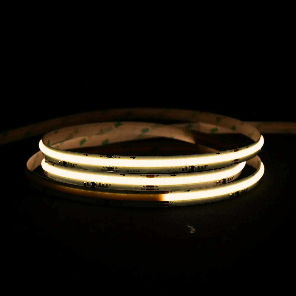 Digital Pixel SPI 2811 COB Strip Warm White 3000K 24V IP20