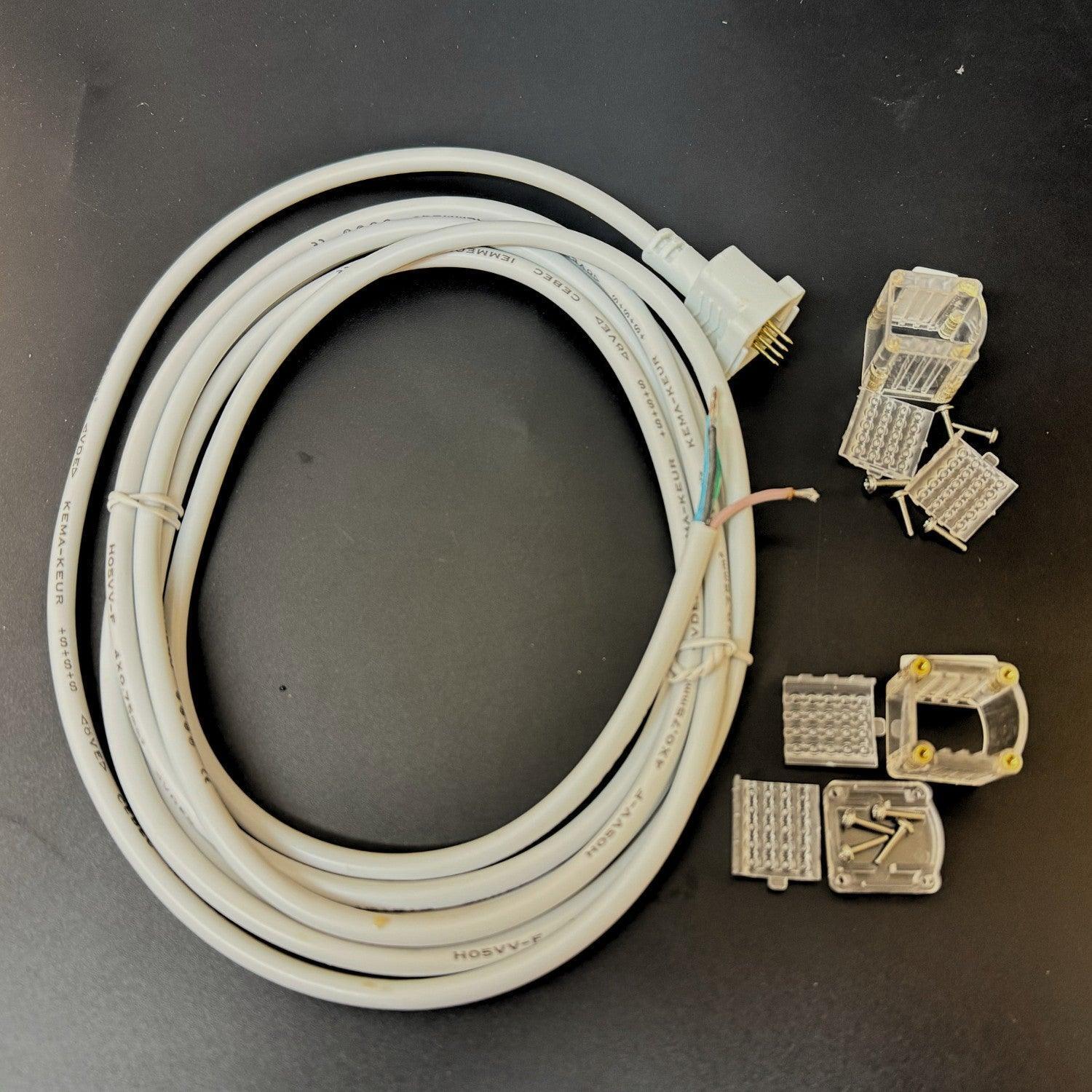 Front Cap & End Cap for for Addressable RGB LED Neon Flex 10x20mm IP68 - ATOM LED