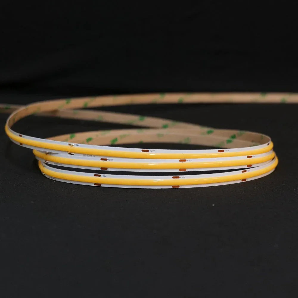 COB LED Strip Warm White 3000K 24V 352 LEDs/m IP20 5 Metre