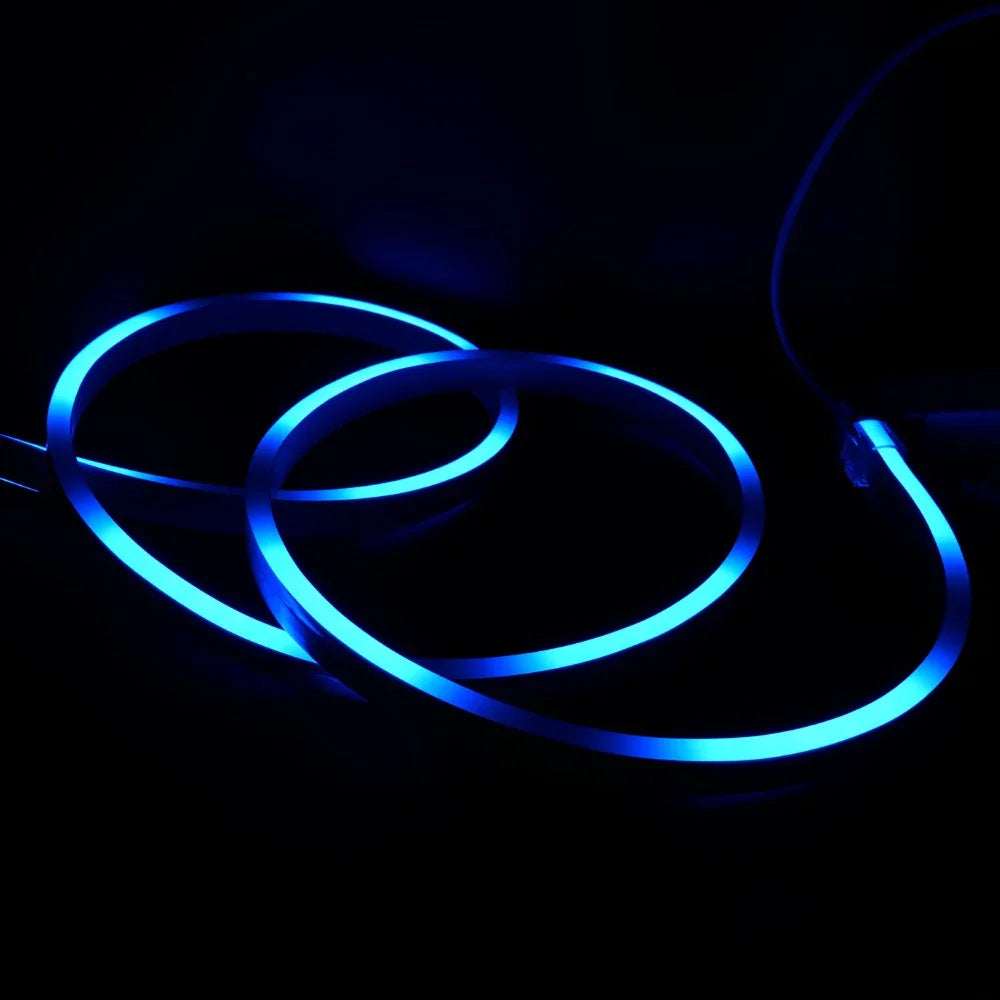 Addressable Digital Pixel RGB Neon Flex 24V 12x20mm IP65 WS2811 10cm Cut