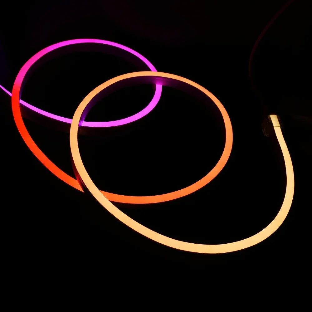 Addressable Digital Pixel RGB Neon Flex 24V 10x20mm IP67 Waterproof WS2811 — ATOM LED