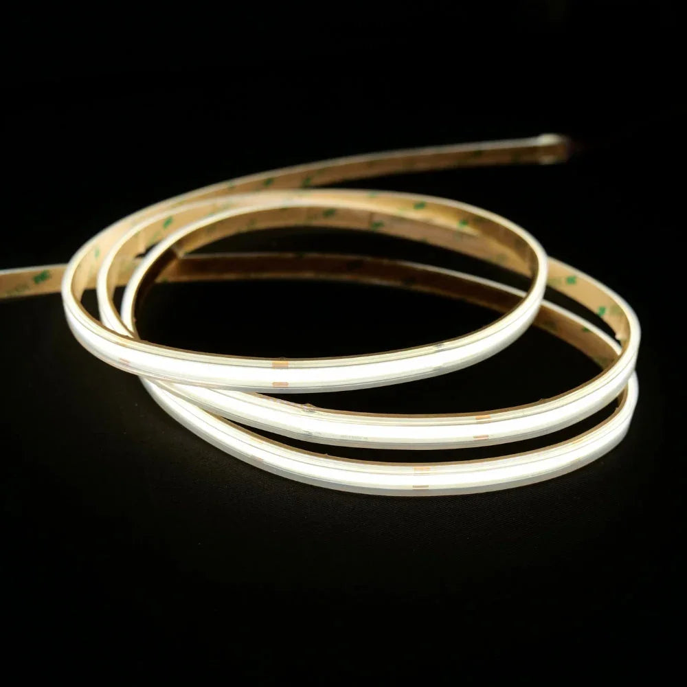 Natural White 4000K COB LED Strip 24V 480LEDs/m IP67 Waterproof 20m Run