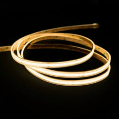 Warm White 3000K COB LED Strip 48V 480LEDs/m IP67 Waterproof 30m Run