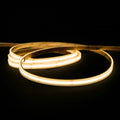 extra long Warm White 3000K COB LED Strip 48V 480LEDs/m IP67 Waterproof 30m Run