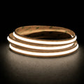 Natural White 4000K Free Cut COB LED strip 24V 10mm lit cut anywhere