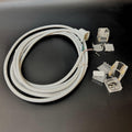 Front Cap & End Cap for for Addressable RGB LED Neon Flex 10x20mm IP68 - ATOM LED