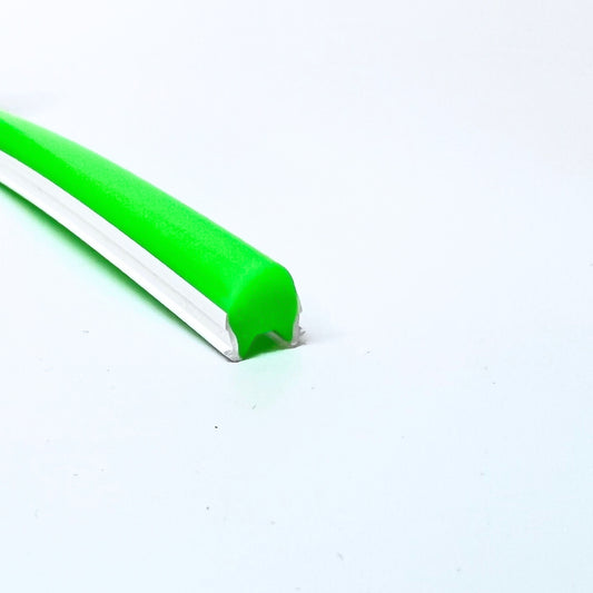 Green Silicone Neon Flex Tube Diffuser Body for LED Strip Lights Neon Signs 8mm