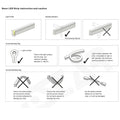 RGB LED Neon Flex 12V IP65 Waterproof 8x18mm with Remote 5 Metre Kit — ATOM LED