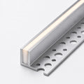 6 × 12 mm IP67 LED Neon Flex installed in the tile-in aluminium profile — illustration