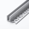 Close view of Tile-In Aluminium Profile for 6 × 12 mm IP67 Neon Flex