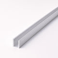 Straight aluminium LED neon flex mounting profile — extended close-up view