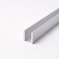 Straight aluminium LED neon flex mounting profile — close-up
