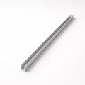 Straight aluminium LED neon flex mounting profile — full 1 metre view