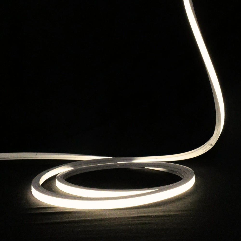 10x10mm top bend neon flex curved over an arch, 4000K natural white, 48V IP67 waterproof